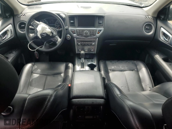 2018 Nissan Pathfinder SL z VIN 5N1DR2MM7JC674108, wystawiony jako Copart lot #57270435 z przebiegiem 55 217 mil mil oraz Szkoda całkowita • Salvage title. Historia ofert i sprzedaży dostępna na DreamBid. Obrazek 8.