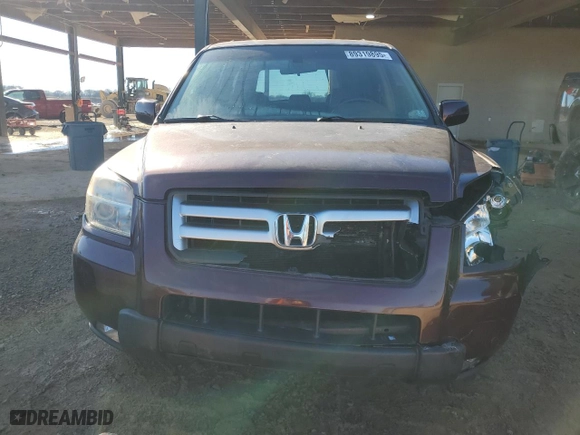 2007 Honda Pilot EX-L with VIN 5FNYF28587B002605, listed as a Copart auction lot 89319895 with 241,626 mi miles and Salvage Title. Bid and sale history available at carsss.com. Image 5.
