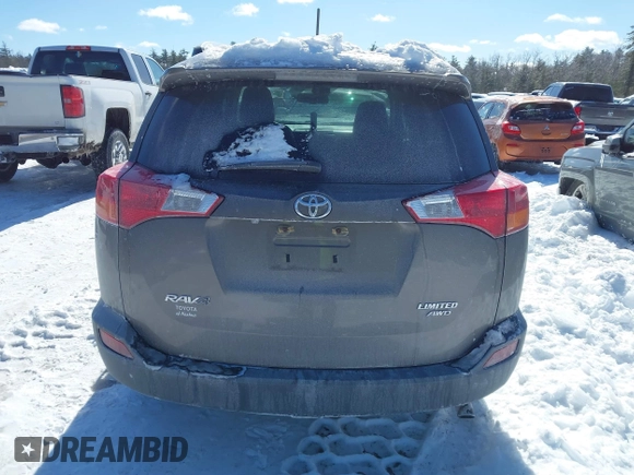 2014 Toyota RAV4 Limited with VIN 2T3DFREVXEW205711, listed as a IAAI auction lot 41499687 with 49,399 mi miles. Bid and sale history available at carsss.com. Image 16.