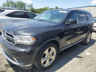 2014 Dodge Durango Limited with VIN 1C4RDJDG3EC592962, listed as a Copart auction lot 57623565 with 131,446 mi miles and Clean title. Bid and sale history available at DreamBid. Image 1.