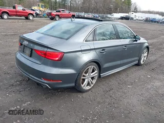 2016 Audi S3 Premium Plus with VIN WAUB1GFF3G1075819, listed as a IAAI auction lot 41943074 with 116,643 mi miles. Bid and sale history available at carsss.com. Image 4.