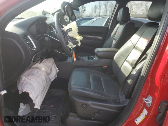 2018 Dodge Durango R/T with VIN 1C4SDHCT2JC327906, listed as a Copart auction lot 48379505 with 61,126 mi miles and Salvage title. Bid and sale history available at DreamBid. Image 7.