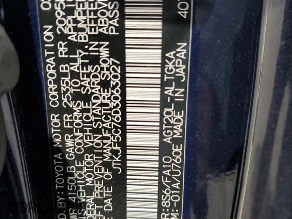 2013 Scion tC z VIN JTKJF5C76D3063027, wystawiony jako Copart lot #56604955 z przebiegiem 109 813 mil mil oraz Szkoda całkowita • Salvage title. Historia ofert i sprzedaży dostępna na DreamBid. Obrazek 12.