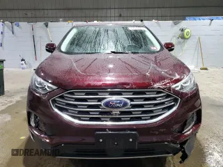 2022 Ford Edge Titanium with VIN 2FMPK4K99NBA68472, listed as a Copart auction lot 87975845 with 41,177 mi miles and Salvage Title. Bid and sale history available at carsss.com. Image 5.