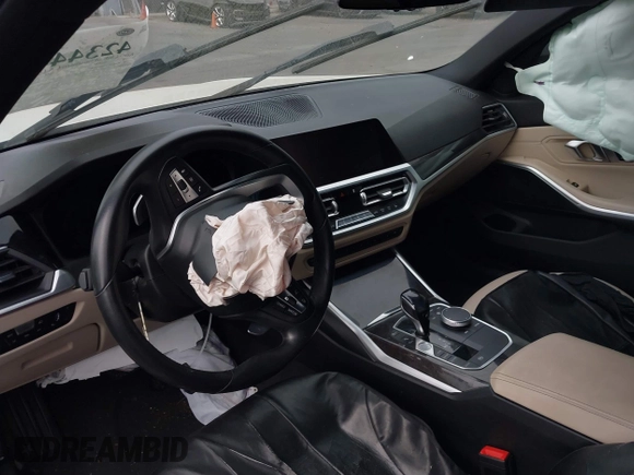 2019 BMW 3 Series 330i с VIN WBA5R1C56KFH28592, выставлен на аукционе IAAI как лот 42344438 с пробегом Не указан миль и . История ставок и продаж доступна на DreamBid. Изображение 5.