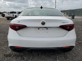 2023 Alfa Romeo Giulia Veloce with VIN ZARFANBNXP7670966, listed as a Copart auction lot 80706434 with 19,459 mi miles and Salvage title. Bid and sale history available at DreamBid. Image 6.