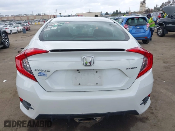 2019 Honda Civic Sport with VIN 19XFC2F82KE013269, listed as a IAAI auction lot 42118857 with 80,212 mi miles and . Bid and sale history available at DreamBid. Image 16.