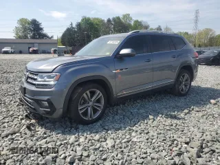 2018 Volkswagen Atlas SEL z VIN 1V2SR2CA4JC583122, wystawiony jako Copart lot #52748205 z przebiegiem 86 071 mil mil oraz Szkoda całkowita • Salvage title. Historia ofert i sprzedaży dostępna na DreamBid. Obrazek 1.