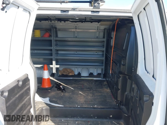 2021 Chevrolet Express Cargo with VIN 1GCWGAFP2M1262456, listed as a IAAI auction lot 42007767 with 56,144 mi miles and . Bid and sale history available at DreamBid. Image 8.