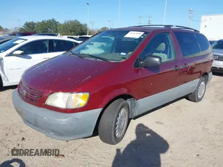 2002 Toyota Sienna CE with VIN 4T3ZF19C62U450159, listed as a IAAI auction lot 41222098 with 251,767 mi miles. Bid and sale history available at carsss.com. Image 2.