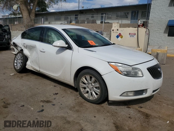 2013 Buick Regal with VIN 2G4GR5ER3D9247996, listed as a Copart auction lot 54989545 with 108,783 mi miles and Salvage title. Bid and sale history available at DreamBid. Image 4.