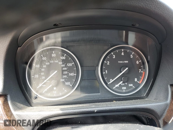 2011 BMW 3 Series 335i xDrive with VIN WBAPL5G5XBNN49356, listed as a Copart auction lot 60709805 with Not provided miles and Salvage title. Bid and sale history available at DreamBid. Image 9.