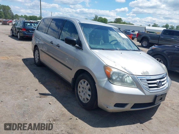 2008 Honda Odyssey LX with VIN 5FNRL38228B090366, listed as a IAAI auction lot 42336820 with 319,401 mi miles and . Bid and sale history available at DreamBid. Image 1.
