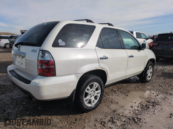 2006 Acura MDX Touring with VIN 2HNYD18656H531604, listed as a Copart auction lot 46437515 with 254,175 mi miles and Salvage Title. Bid and sale history available at carsss.com. Image 3.