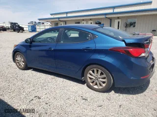 2015 Hyundai Elantra Limited with VIN KMHDH4AE6FU341704, listed as a Copart auction lot 51455675 with 134,738 mi miles and Clean Title. Bid and sale history available at carsss.com. Image 2.