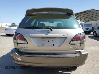 2002 Lexus RX 300 with VIN JTJGF10U220134577, listed as a Copart auction lot 61478865 with 162,872 mi miles and Salvage title. Bid and sale history available at DreamBid. Image 6.