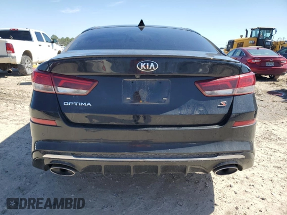 2019 Kia Optima S with VIN 5XXGT4L30KG364875, listed as a Copart auction lot 46791325 with 111,223 mi miles and Salvage Title. Bid and sale history available at carsss.com. Image 6.