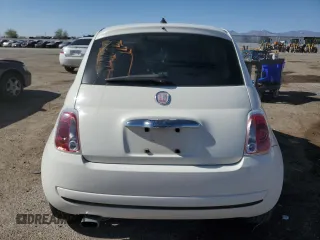 2013 FIAT 500 Pop with VIN 3C3CFFAR8DT511352, listed as a Copart auction lot 54662565 with 102,640 mi miles and Salvage Title. Bid and sale history available at carsss.com. Image 6.