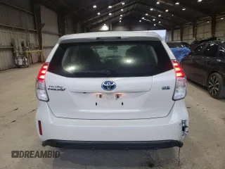 2017 Toyota Prius Two with VIN JTDZN3EU7HJ058991, listed as a Copart auction lot 55172865 with 90,989 mi miles and Salvage Title. Bid and sale history available at DreamBid. Image 6.
