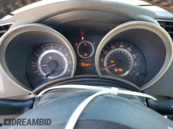 2012 Scion tC with VIN JTKJF5C70C3037179, listed as a Copart auction lot 47310415 with 102,424 mi miles and Salvage Title. Bid and sale history available at carsss.com. Image 9.