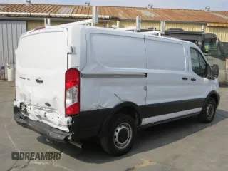 2023 Ford Transit Cargo with VIN 1FTYE1Y81PKB92726, listed as a Copart auction lot 87962485 with 13,373 mi miles and Salvage Title. Bid and sale history available at DreamBid. Image 3.