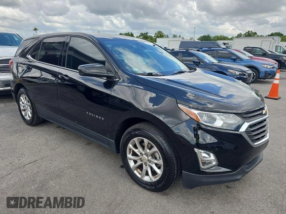 2020 Chevrolet Equinox LT z VIN 2GNAXJEV4L6239354, wystawiony jako IAAI lot #42241250 z przebiegiem 92 410 mil mil oraz . Historia ofert i sprzedaży dostępna na DreamBid. Obrazek 1.