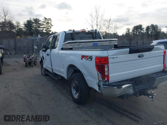 2022 Ford F-250 XL with VIN 1FT7X2B65NEC97669, listed as a IAAI auction lot 41259192 with 76,613 mi miles and . Bid and sale history available at DreamBid. Image 3.