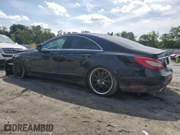 2013 Mercedes-Benz CLS 63 AMG with VIN WDDLJ7EB4DA083998, listed as a Copart auction lot 59962545 with 102,020 mi miles and Salvage title. Bid and sale history available at DreamBid. Image 2.