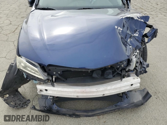2015 Acura TLX Technology with VIN 19UUB2F51FA019378, listed as a Copart auction lot 54581335 with 91,899 mi miles and Salvage title. Bid and sale history available at DreamBid. Image 11.