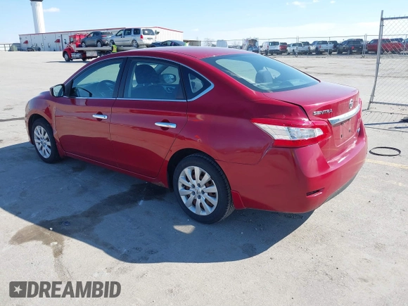 2013 Nissan Sentra S with VIN 3N1AB7AP7DL706915, listed as a IAAI auction lot 41883121 with 151,706 mi miles and . Bid and sale history available at DreamBid. Image 3.