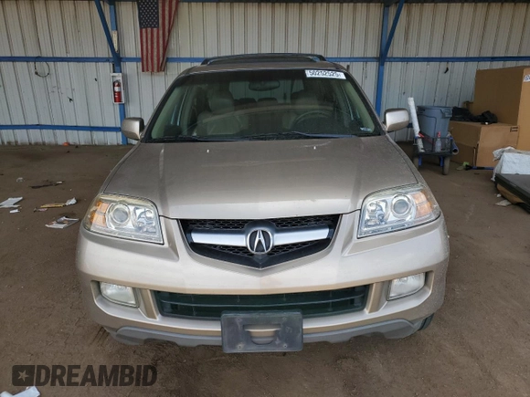 2006 Acura MDX Touring with VIN 2HNYD18686H531581, listed as a Copart auction lot 50252525 with 175,136 mi miles and Salvage Title. Bid and sale history available at carsss.com. Image 5.