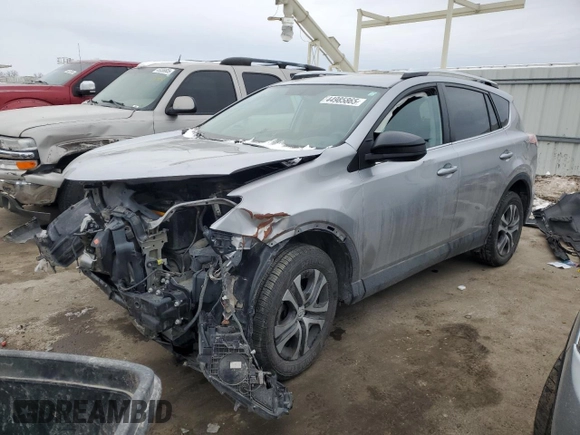 2016 Toyota RAV4 LE with VIN 2T3BFREV7GW460391, listed as a Copart auction lot 44985865 with 0 mi miles and Salvage Title. Bid and sale history available at carsss.com. Image 1.