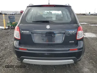 2009 Suzuki SX4 with VIN JS2YB413095103261, listed as a Copart auction lot 79321024 with 96,587 mi miles and Salvage Title. Bid and sale history available at carsss.com. Image 6.
