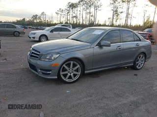 2014 Mercedes-Benz C 250 Sport with VIN WDDGF4HB4EA957278, listed as a IAAI auction lot 41421849 with 153,550 mi miles and . Bid and sale history available at DreamBid. Image 2.