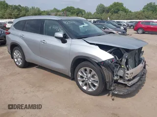 2020 Toyota Highlander Limited z VIN 5TDDZRBHXLS011507, wystawiony jako IAAI lot #42392310 z przebiegiem 80 380 mil mil oraz . Historia ofert i sprzedaży dostępna na DreamBid. Obrazek 1.