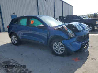 2022 Ford Escape S with VIN 1FMCU0F69NUB18377, listed as a Copart auction lot 51408325 with 52,543 mi miles and Non repairable. Bid and sale history available at DreamBid. Image 4.