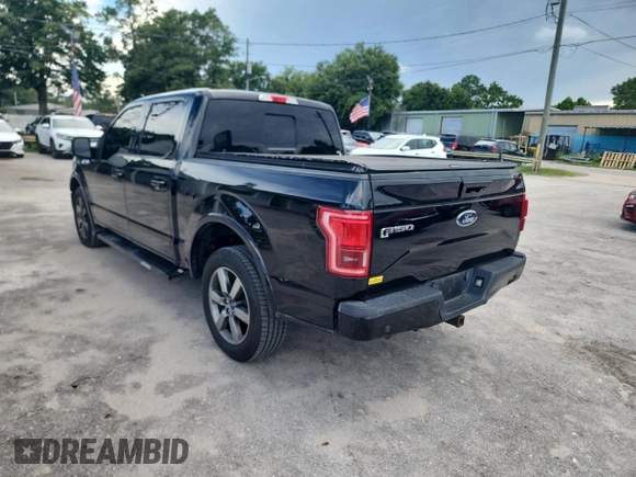 2017 Ford F-150 XL with VIN 1FTEW1CF3HFB43222, listed as a Copart auction lot 63914005 with 87,791 mi miles and Salvage title. Bid and sale history available at DreamBid. Image 3.