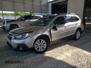 2018 Subaru Outback Premium with VIN 4S4BSAFC2J3319101, listed as a Copart auction lot 63491295 with 129,615 mi miles and Salvage title. Bid and sale history available at DreamBid. Image 1.