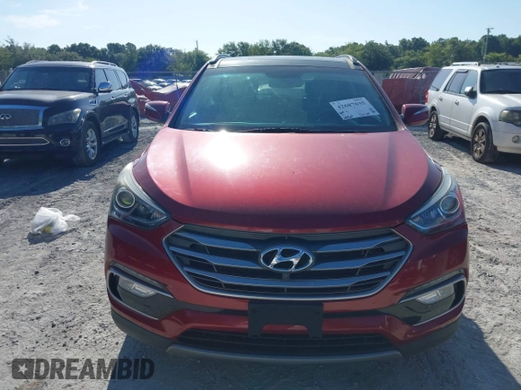 2017 Hyundai Santa Fe 2.4L with VIN 5XYZUDLBXHG397691, listed as a IAAI auction lot 42687035 with 115,563 mi miles and . Bid and sale history available at DreamBid. Image 12.
