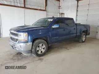 2016 Chevrolet Silverado 1500 LT with VIN 1GCUKREC9GF164552, listed as a Copart auction lot 52196485 with 105,668 mi miles and Salvage Title. Bid and sale history available at DreamBid. Image 1.