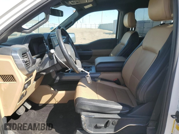 2022 Ford F-150 XL with VIN 1FTFW1E80NFA48714, listed as a Copart auction lot 51224625 with 77,176 mi miles and Salvage Title. Bid and sale history available at carsss.com. Image 7.