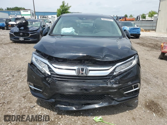 2018 Honda Odyssey Elite with VIN 5FNRL6H92JB050180, listed as a Copart auction lot 60478375 with 104,776 mi miles and Salvage title. Bid and sale history available at DreamBid. Image 5.