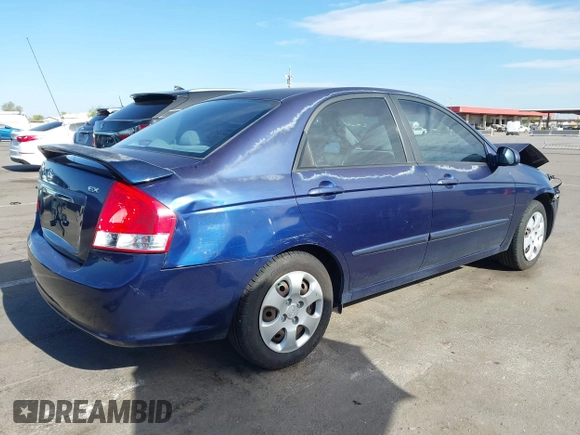 2007 Kia Spectra EX z VIN KNAFE122775468060, wystawiony jako IAAI lot #42225413 z przebiegiem 124 306 mil mil oraz . Historia ofert i sprzedaży dostępna na DreamBid. Obrazek 4.