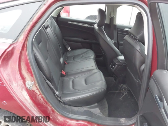 2016 Ford Fusion Titanium Hybrid with VIN 3FA6P0RU3GR355398, listed as a IAAI auction lot 41140669 with 125,959 mi miles. Bid and sale history available at carsss.com. Image 8.