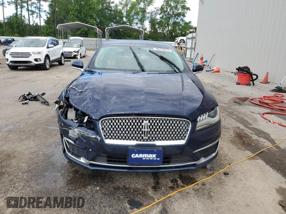 2017 Lincoln MKZ Select with VIN 3LN6L5D96HR619586, listed as a Copart auction lot 56116415 with 100,790 mi miles and Salvage title. Bid and sale history available at DreamBid. Image 5.