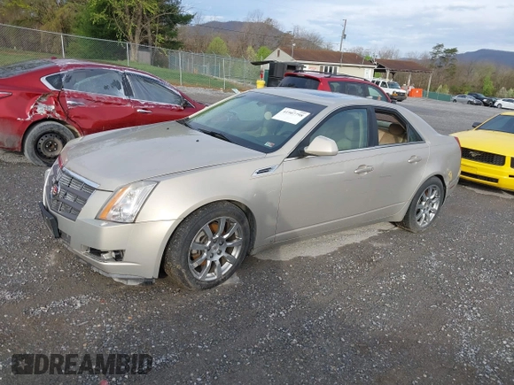 2009 Cadillac CTS AWD w/1SB with VIN 1G6DT57V090154165, listed as a IAAI auction lot 41907798 with 167,874 mi miles. Bid and sale history available at carsss.com. Image 17.
