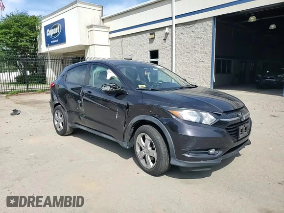 2016 Honda HR-V EX with VIN 3CZRU6H50GM743774, listed as a Copart auction lot 54089855 with 97,772 mi miles and Salvage Title. Bid and sale history available at DreamBid. Image 14.