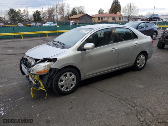 2011 Toyota Yaris with VIN JTDBT4K33BL005855, listed as a Copart auction lot 50617275 with 89,678 mi miles and Salvage Title. Bid and sale history available at carsss.com. Image 1.