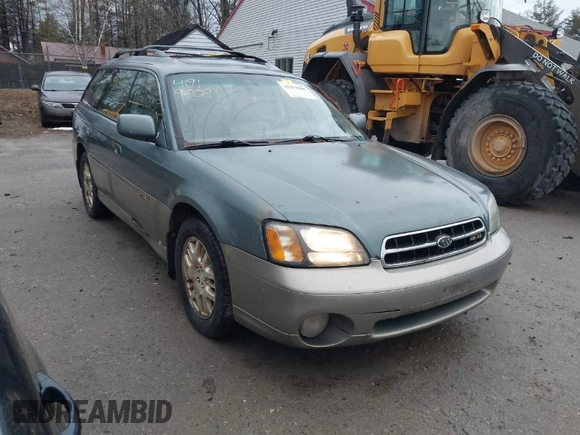 2001 Subaru Legacy Outback L.L. Bean with VIN 4S3BH806X17643016, listed as a IAAI auction lot 41919008 with 238,527 mi miles and . Bid and sale history available at DreamBid. Image 1.