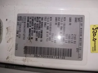 2017 Nissan NV200 S z VIN 3N6CM0KNXHK718750, wystawiony jako IAAI lot #40924549 z przebiegiem 182 586 mil mil oraz . Historia ofert i sprzedaży dostępna na DreamBid. Obrazek 9.